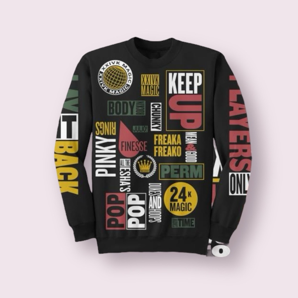 Bruno Mars 24K Tour Hoodie
